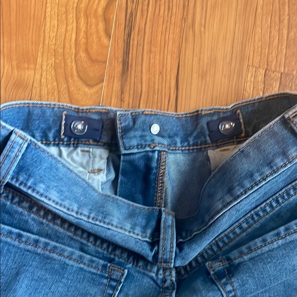 Old Navy Kids high rise slouchy straight jeans - Picture 5 of 6